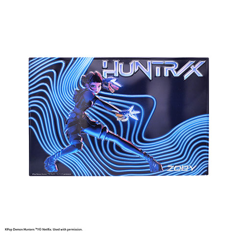 Plaque en aluminium 20x30 cm - Zoey - KPop Demon Hunters