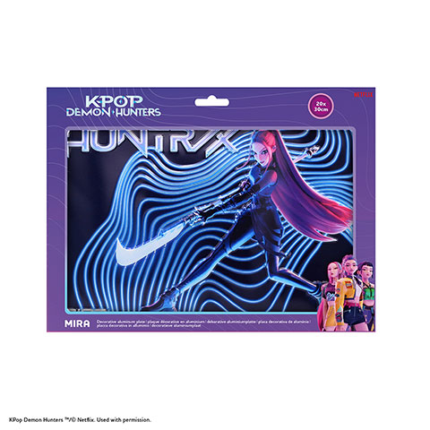 Plaque en aluminium 20x30 cm - Mira - KPop Demon Hunters