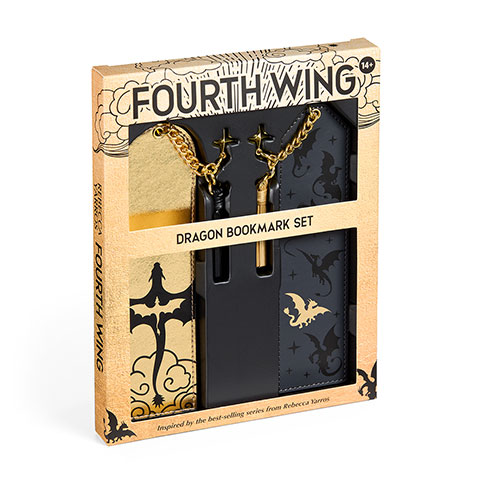 Ensemble de marque-pages dragon - Fourth Wing