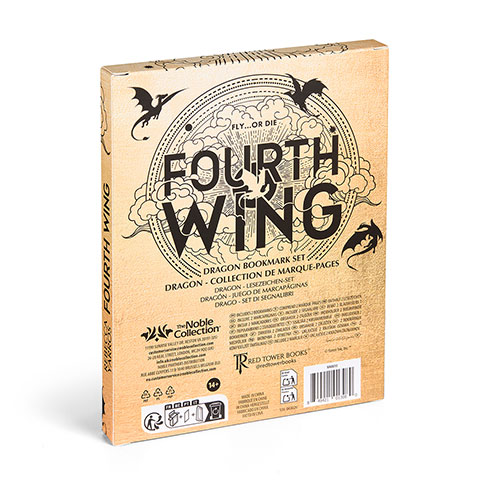 Ensemble de marque-pages dragon - Fourth Wing