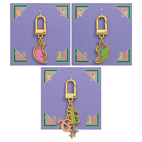 Coffret 4 charms & chaîne - Best Friends Forever - Wicked