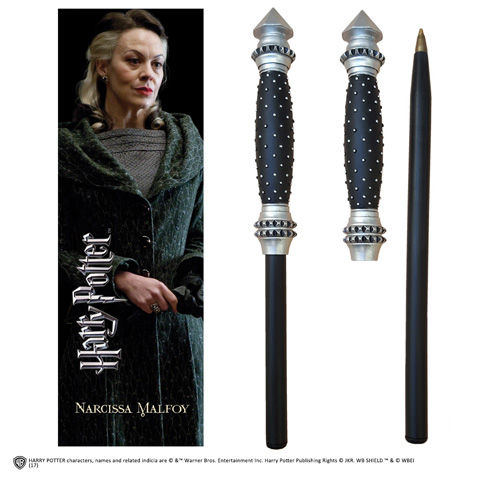 Stylo baguette & Marque-page Narcissa Malefoy