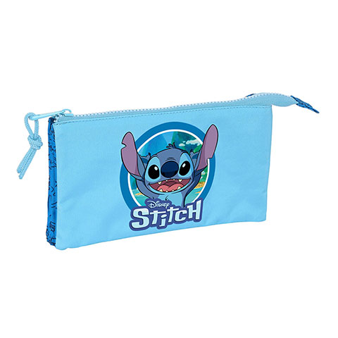 Trousse triple Stitch - Lilo et Stitch