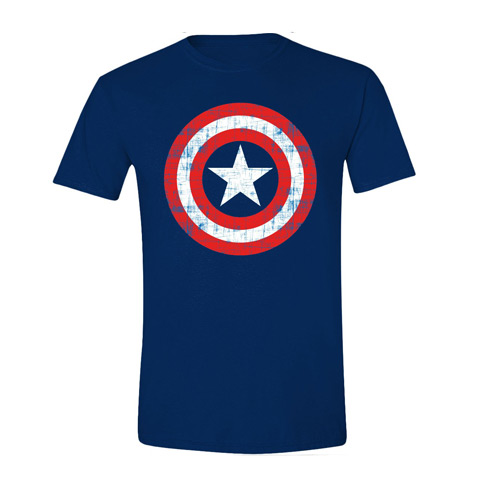 T-shirt Logo Captain America - Marvel