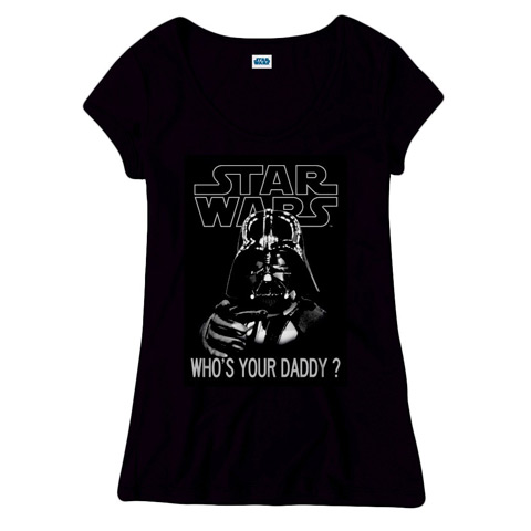 T-shirt Who’s your Daddy coupe Femme