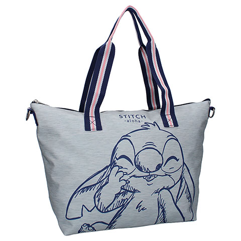 Sac cabas gris Stitch - Lilo et Stitch