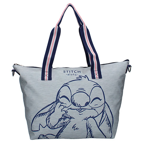 Sac cabas gris Stitch - Lilo et Stitch