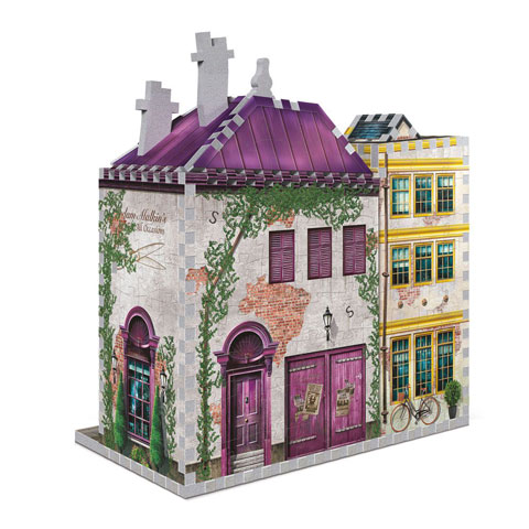 Boutiques Madame Guipure et Florean Fortescue - puzzle 3D Wrebbit - Harry Potter