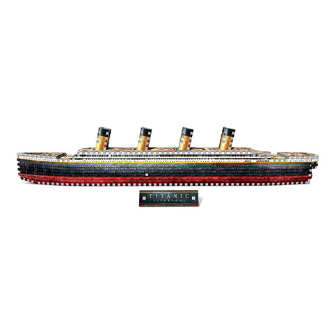 Titanic - puzzle 3D Wrebbit