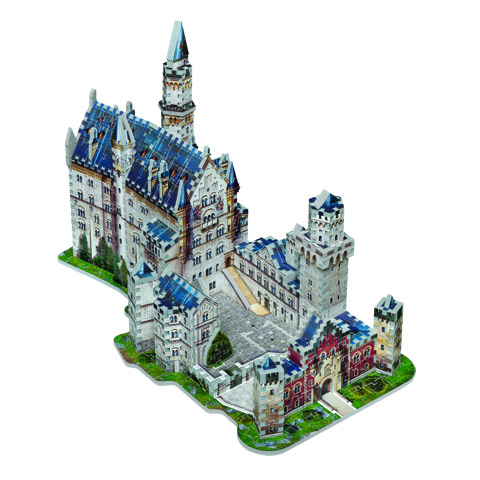 Château de Neuschwanstein - puzzle 3D Wrebbit