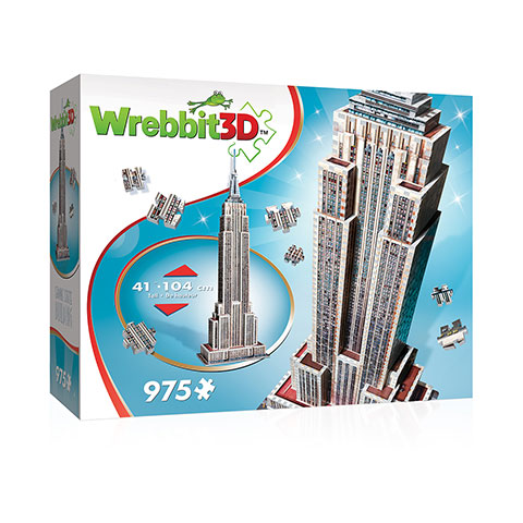 Empire State Building - puzzle 3D Wrebbit