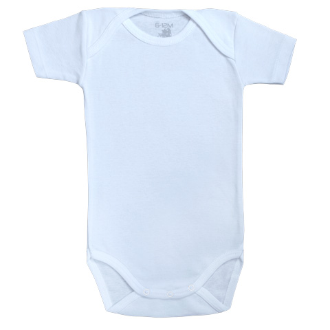 Body blanc manche courte en coton pour bébé - thème petit sudiste