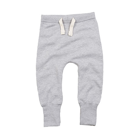 Pantalon de jogging bébé - Coton - Gris chiné